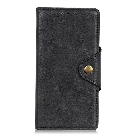 Custodia Portafoglio In Pelle Cover con Supporto L02 per Xiaomi Redmi Note 9 Pro Nero