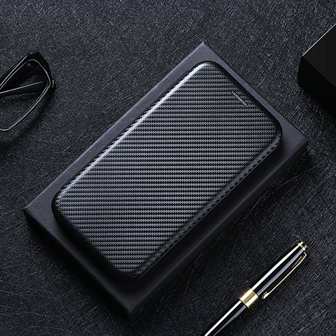 Custodia Portafoglio In Pelle Cover con Supporto L02Z per Xiaomi Poco X3 NFC Nero