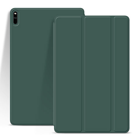 Custodia Portafoglio In Pelle Cover con Supporto L03 per Huawei MatePad Pro Verde