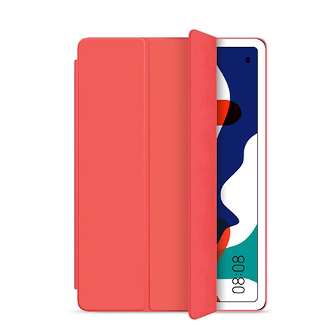 Custodia Portafoglio In Pelle Cover con Supporto L03 per Huawei MatePad Rosso