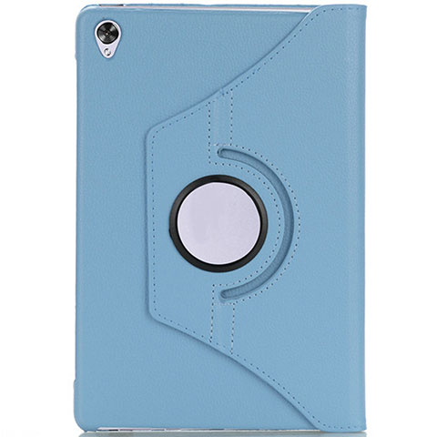 Custodia Portafoglio In Pelle Cover con Supporto L03 per Huawei MediaPad M6 8.4 Cielo Blu