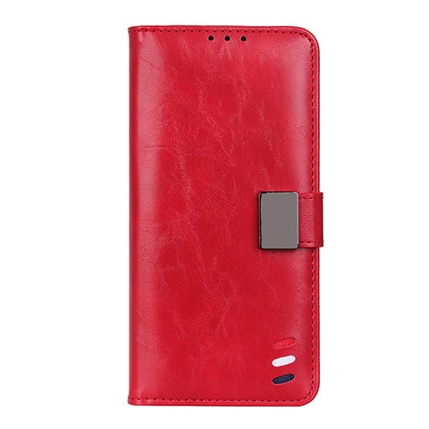 Custodia Portafoglio In Pelle Cover con Supporto L03 per LG K92 5G Rosso
