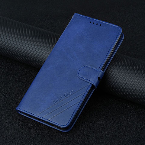 Custodia Portafoglio In Pelle Cover con Supporto L03 per Motorola Moto Edge S Pro 5G Blu