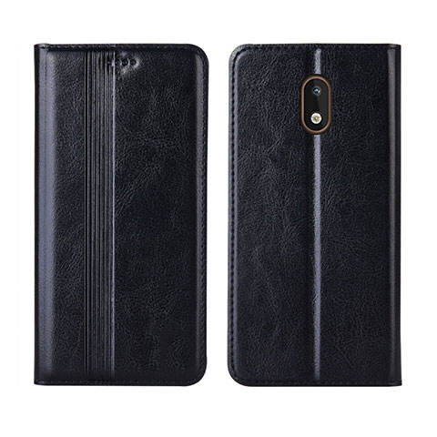 Custodia Portafoglio In Pelle Cover con Supporto L03 per Nokia 1.3 Nero