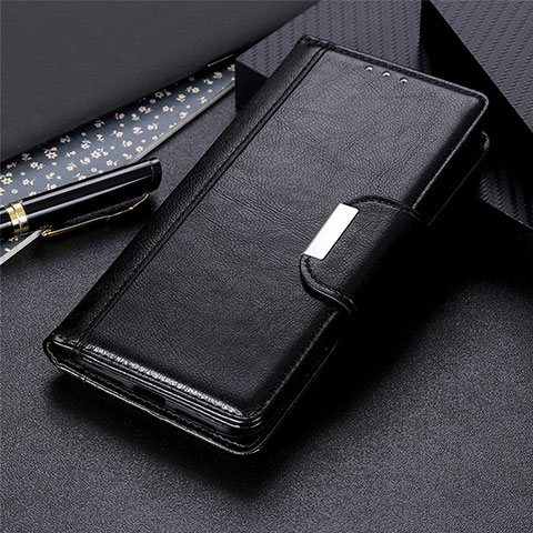 Custodia Portafoglio In Pelle Cover con Supporto L03 per Sony Xperia 8 Nero