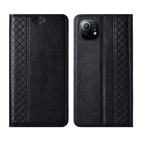 Custodia Portafoglio In Pelle Cover con Supporto L03 per Xiaomi Mi 11 5G Nero