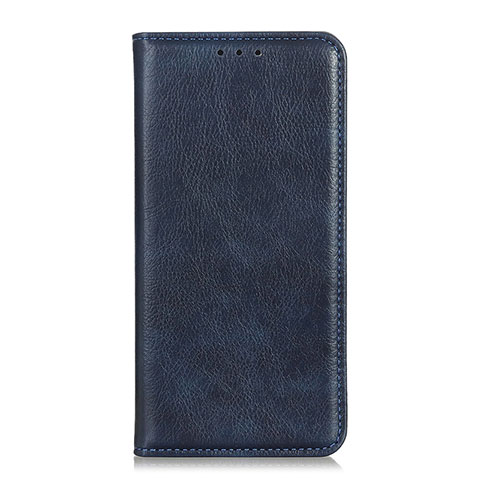 Custodia Portafoglio In Pelle Cover con Supporto L04 per OnePlus 7T Blu