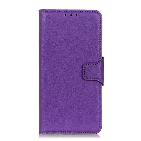Custodia Portafoglio In Pelle Cover con Supporto L04 per Xiaomi Redmi 9i Viola