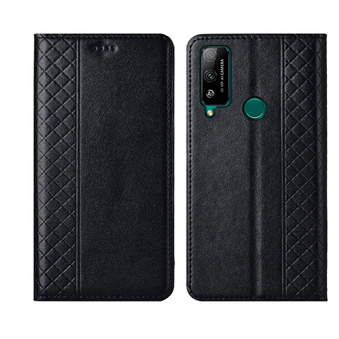 Custodia Portafoglio In Pelle Cover con Supporto L05 per Huawei Honor Play4T Nero