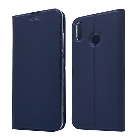 Custodia Portafoglio In Pelle Cover con Supporto L05 per Huawei Honor View 10 Lite Blu