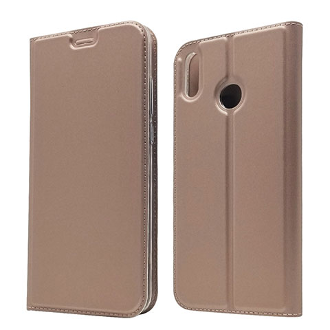 Custodia Portafoglio In Pelle Cover con Supporto L05 per Huawei Honor View 10 Lite Oro Rosa