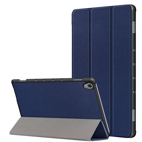 Custodia Portafoglio In Pelle Cover con Supporto L05 per Huawei MatePad 10.8 Blu