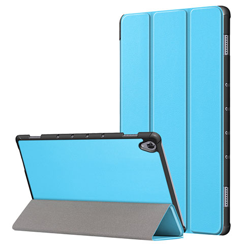 Custodia Portafoglio In Pelle Cover con Supporto L05 per Huawei MatePad 10.8 Cielo Blu