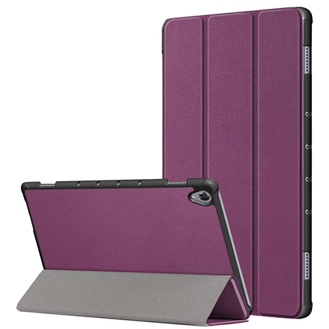 Custodia Portafoglio In Pelle Cover con Supporto L05 per Huawei MatePad 10.8 Viola