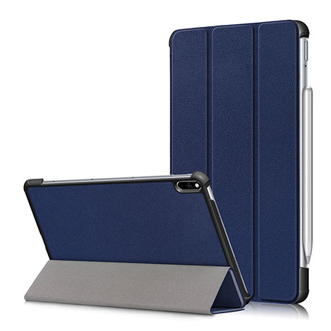 Custodia Portafoglio In Pelle Cover con Supporto L05 per Huawei MatePad Pro Blu