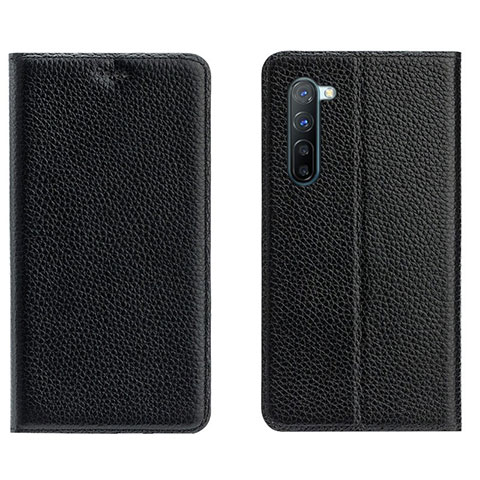 Custodia Portafoglio In Pelle Cover con Supporto L05 per Oppo Find X2 Lite Nero