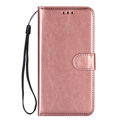 Custodia Portafoglio In Pelle Cover con Supporto L05 per Samsung Galaxy S20 5G Oro Rosa