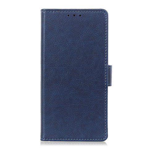 Custodia Portafoglio In Pelle Cover con Supporto L05 per Sony Xperia 8 Blu