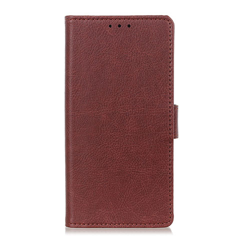 Custodia Portafoglio In Pelle Cover con Supporto L05 per Sony Xperia 8 Lite Marrone