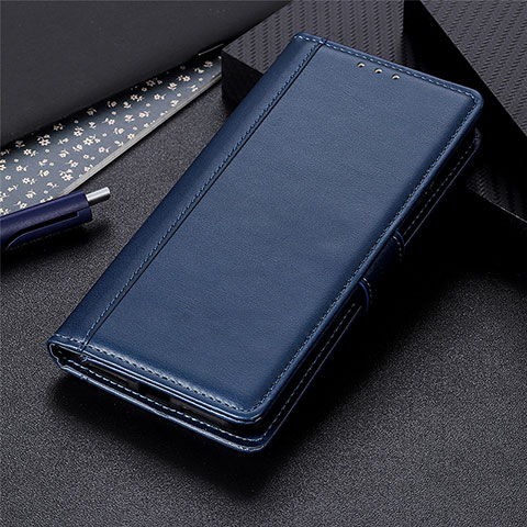 Custodia Portafoglio In Pelle Cover con Supporto L05 per Xiaomi Mi Note 10 Lite Blu