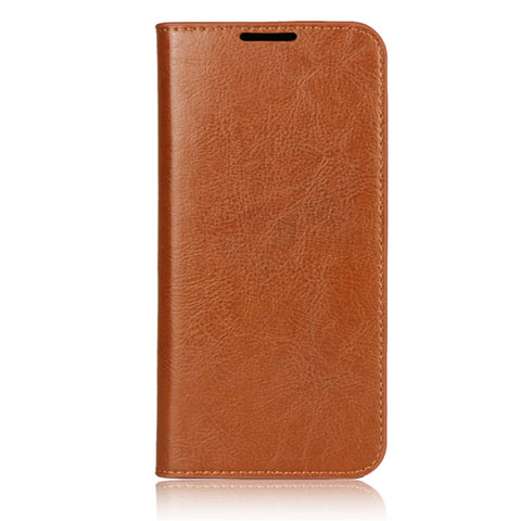 Custodia Portafoglio In Pelle Cover con Supporto L05 per Xiaomi Redmi Note 7 Arancione