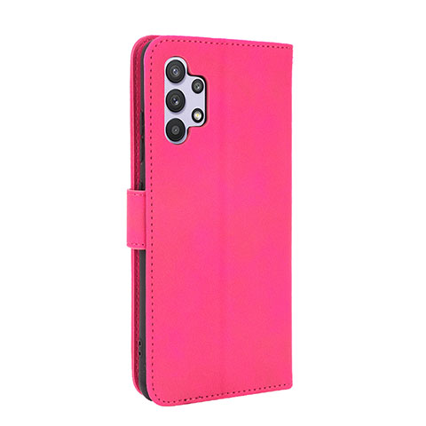 Custodia Portafoglio In Pelle Cover con Supporto L05Z per Samsung Galaxy M32 5G Rosa Caldo