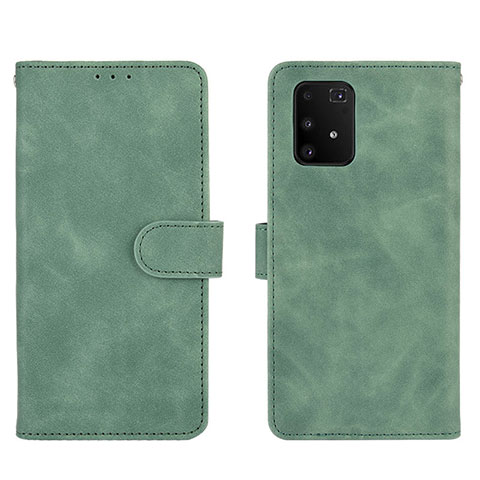 Custodia Portafoglio In Pelle Cover con Supporto L05Z per Samsung Galaxy S10 Lite Verde