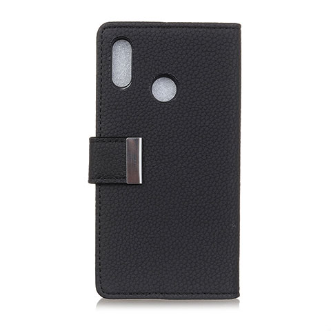 Custodia Portafoglio In Pelle Cover con Supporto L06 per Asus Zenfone 5 ZS620KL Nero