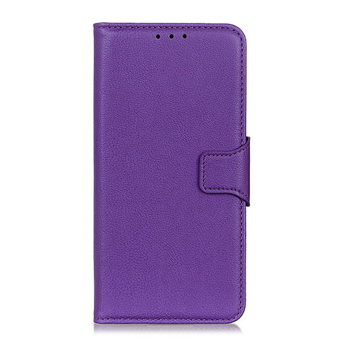 Custodia Portafoglio In Pelle Cover con Supporto L06 per Huawei Honor 30 Viola