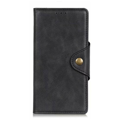 Custodia Portafoglio In Pelle Cover con Supporto L06 per Oppo A92s 5G Nero