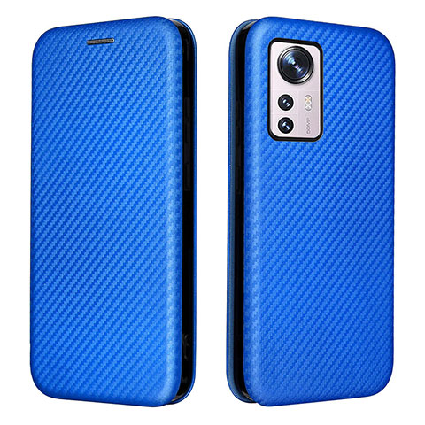 Custodia Portafoglio In Pelle Cover con Supporto L06 per Xiaomi Mi 12 Lite 5G Blu