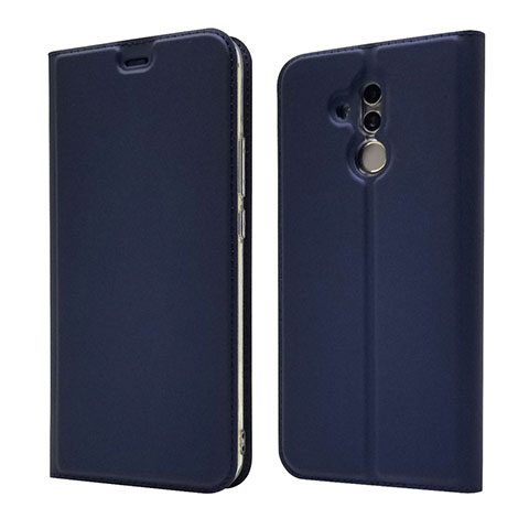 Custodia Portafoglio In Pelle Cover con Supporto L07 per Huawei Mate 20 Lite Blu