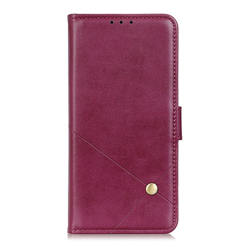 Custodia Portafoglio In Pelle Cover con Supporto L07 per OnePlus 8T 5G Rosso Rosa