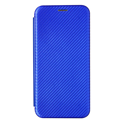 Custodia Portafoglio In Pelle Cover con Supporto L07Z per Samsung Galaxy Quantum2 5G Blu