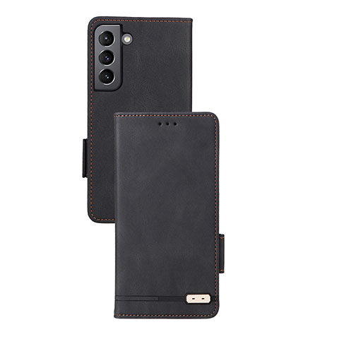 Custodia Portafoglio In Pelle Cover con Supporto L07Z per Samsung Galaxy S24 5G Nero