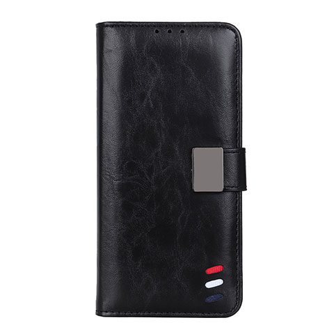 Custodia Portafoglio In Pelle Cover con Supporto L08 per Realme X7 Pro 5G Nero