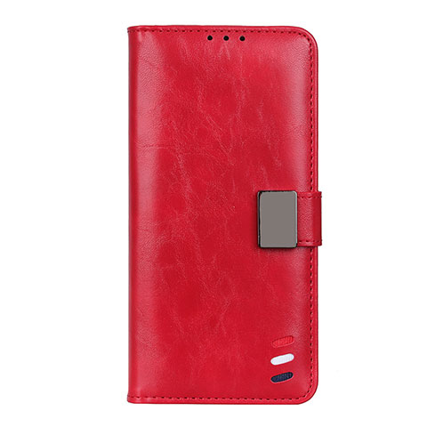 Custodia Portafoglio In Pelle Cover con Supporto L08 per Realme X7 Pro 5G Rosso