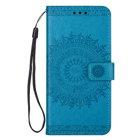 Custodia Portafoglio In Pelle Cover con Supporto L09 per Samsung Galaxy S20 Ultra 5G Blu