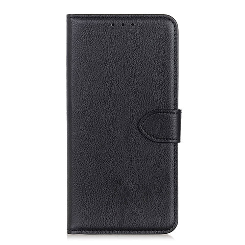 Custodia Portafoglio In Pelle Cover con Supporto L10 per Huawei Y5p Nero