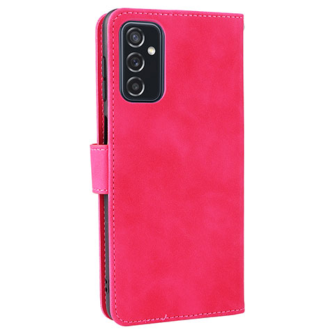 Custodia Portafoglio In Pelle Cover con Supporto L12Z per Samsung Galaxy M52 5G Rosa Caldo