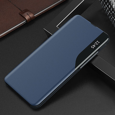 Custodia Portafoglio In Pelle Cover con Supporto L15 per Xiaomi Mi 10T 5G Blu