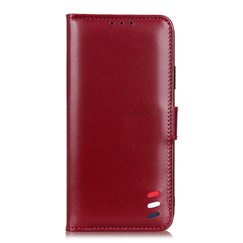 Custodia Portafoglio In Pelle Cover con Supporto L23 per Samsung Galaxy A51 5G Rosso