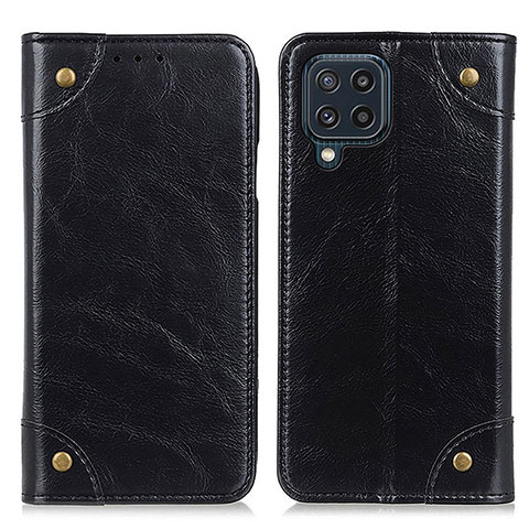 Custodia Portafoglio In Pelle Cover con Supporto M04L per Samsung Galaxy M32 4G Nero