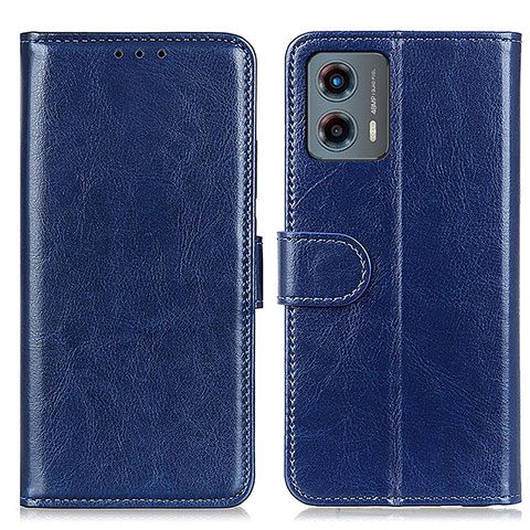 Custodia Portafoglio In Pelle Cover con Supporto M07L per Motorola Moto G 5G (2023) Blu