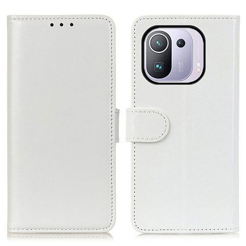 Custodia Portafoglio In Pelle Cover con Supporto M07L per Xiaomi Mi 11 Pro 5G Bianco
