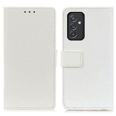 Custodia Portafoglio In Pelle Cover con Supporto M08L per Samsung Galaxy A15 5G Bianco