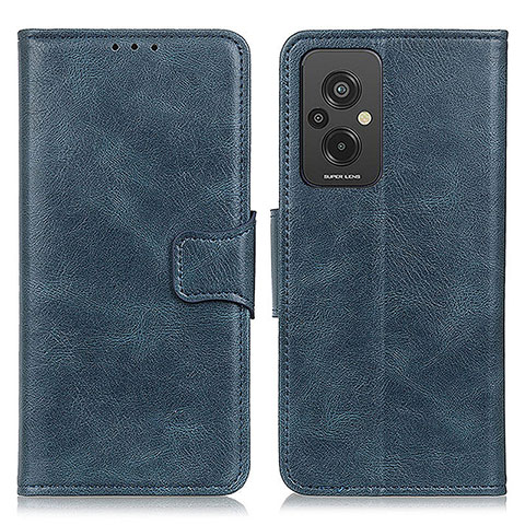 Custodia Portafoglio In Pelle Cover con Supporto M09L per Xiaomi Redmi 11 Prime 4G Blu