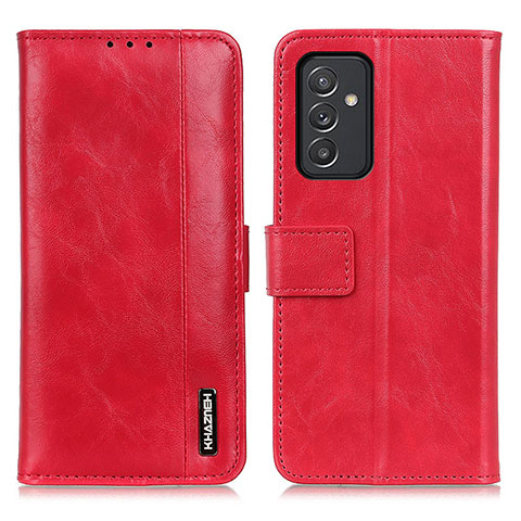 Custodia Portafoglio In Pelle Cover con Supporto M11L per Samsung Galaxy Quantum2 5G Rosso