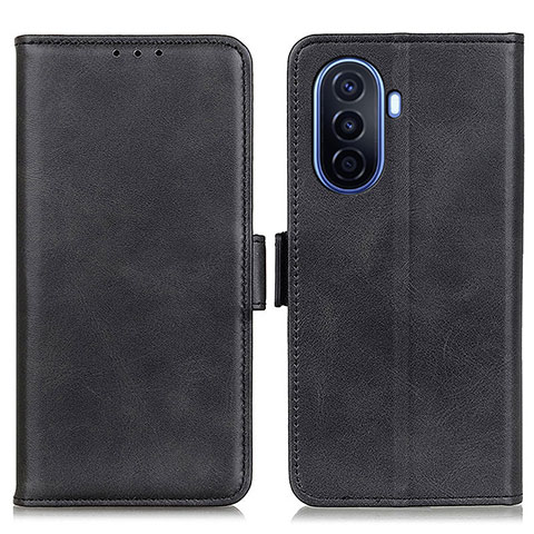 Custodia Portafoglio In Pelle Cover con Supporto M15L per Huawei Nova Y70 Plus Nero