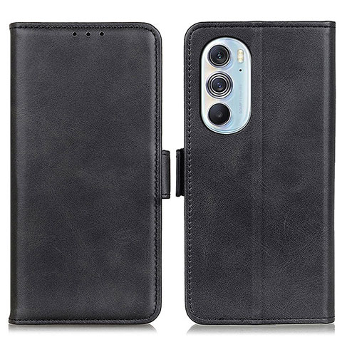 Custodia Portafoglio In Pelle Cover con Supporto M15L per Motorola Moto Edge 30 Pro 5G Nero